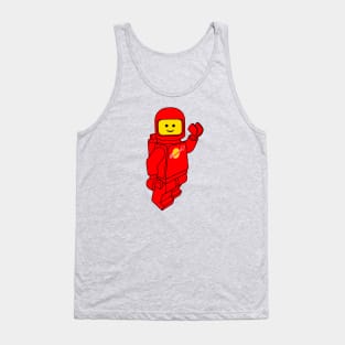 Spaceman! (Red) Tank Top